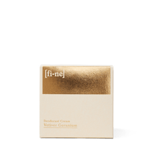 Laden Sie das Bild in den Galerie-Viewer, Fine Deo Vetiver Geranium Glas 50gr Deo ohne Alu Die Hautfee
