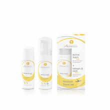 Laden Sie das Bild in den Galerie-Viewer, AESTHETICO Reiseset (refresh &amp; care + aktive foam)
